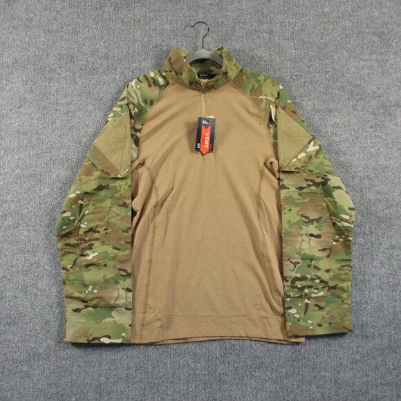5.11 Rapid Assault Shirt Men L Multi Cam Rip Stop Mesh Military Tactical TDU - Picture 1 of 16